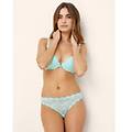 brasiliana in pizzo con fibre riciclate fancy lace / acquamarina / 1 acquamarina