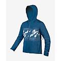 giacca singletrack ii blu bianco grigio-blu s