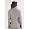 maglia aperta davanti soft tricot donna grigio taglia s