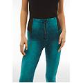 jeggings push up wr. up vita alta tessuto effetto marble den. washmarble navigate-blu s. donna xxs