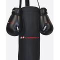 set sacco boxe 5 kg+guanti jr sacco boxe nero unica