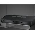 Smeg Cappa Incasso 59 8cm Frontalino A Vista Universale Nero Ksec61ne3