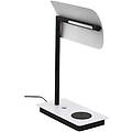 lampada da scrivania led arenaza touch bianco luce calda 750 lumen