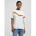 t-shirt boy fit con stampa e logo