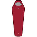 sacco a pelo a mummia zeta 100 rosso scarlatto 10°c rosso