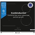 serie 4 pvs611bb6e piano cottura a induzione 60 cm combinduction nero