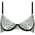bluebella serena reggiseno con ferretto verde menta/giallo limone/nero