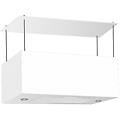 diamondisland60wh cappa cucina aspirante isola larghezza 60 cm capacit&agrave; 650 m3/h colore