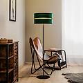 piantana duo verde/oro ø 40 cm 1 luce