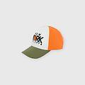 cappello baseball da bambino bianco taglia 4/6