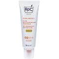 soleil protect fluido viso uniformante anti macchie spf50+