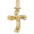 croce uomo oro giallo bianco gl100508