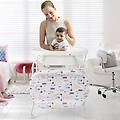 fasciatoio per bambini con mini vasca da bagno cuscinetto in pvc stazione di cambio pannolini per
