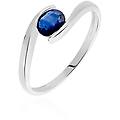 anello solitario charlotte oro bianco zaffiro collezione charlotte misura 58 oro bianco