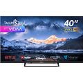 40fv02v smart tv 40 pollici full hd display led sistema vidaa dvbt2/c/s2 classe e wi-fi colore nero