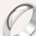anello fedina silver collection argento rodiato collezione silver collection misura 56 bianco