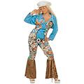 - costume da hippie a fantasia per donna xl