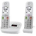 kx-tgu432exw telefono cordless digitale con segreteria telefonica unità base e 2 ricevitori