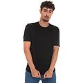 t-shirt manica corta girocollo nero