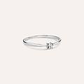 anello solitario claire oro bianco cubic zirconia collezione claire misura 49 oro bianco