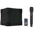 empire media hs. miniqubo mini qubo sistema audio 2. 0 portatile con radiomicrofono uhf e funzione