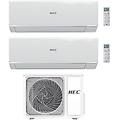 by haier climatizzatore dual split serie tide r 9+12 250reco-oum inverter wi-fi r-32 classe a++