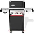 barbecue a gas spirit ep-335 3 bruciatori nero acciaio inox