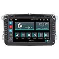 autoradio custom fit per volkswagen android gps bluetooth wifi dab usb full hd touchscreen display 9