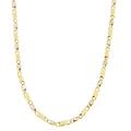 collana uomo oro giallo bianco gl100338