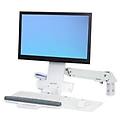 Ergotron Styleview 24 Bianco Supporto Da Parete Per Tv A Schermo Piatto