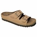 Scholl Dr Airbag Nubuck Sandalo Cuoio Senza Cinturino N 42