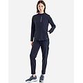 outrun the storm w giacca running donna nero m