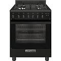 cucina a gas 4 zone cottura 60 cm nero specialista se sa66tbk