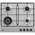 hiaw64224sxe acciaio inossidabile da incasso 58 cm gas 4 fornello(i)