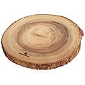 tagliere da portata acacia rotondo 32x2. 5cm