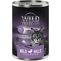 adult 24 x 400 g senza cereali umido per gatto wild hills anatra & pollo