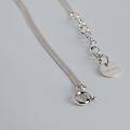 bracciale catena silver collection argento rodiato collezione silver collection bianco