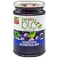 semplice & bio composta di mirtilli bio 320 grammi