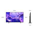 smart tv led uhd 4k 43" ue43u8000fuxzt-black