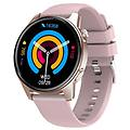 smartwatch swc-392ro bluetooth schermo amoled ip67 rosa ossimetro extra salute