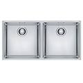 lavello 2 vasche (86x44cm) mrx 220 40 40 maris inox spazzolato 127 0525 283