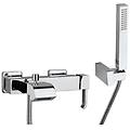 miscelatore monocomando per vasca esterno q 19cr105 con doccia duplex
