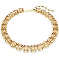 collana tennis millenia taglio ottagonale caramello placcato color oro os