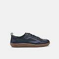 sneaker barefoot in pelle da uomo nero