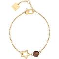 bracciale con stella e cristallo