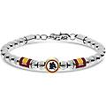 bracciale uomo gioielli a. s. roma b-rb013uag