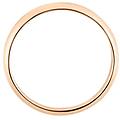 fede classica leggera 2. 5 mm oro rosa collezione fede leggera 750/1000 oro rosa