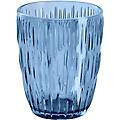 bicchieri colorati in pasta di vetro kalea 280ml 8x9. 8 cm (øxh) blu scuro 6 pz. /