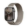 - watch series 10 gps + cellular 46mm titanio-naturale loop milanese m/l