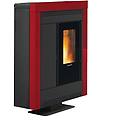 steel evo stufa a pellet bordeaux